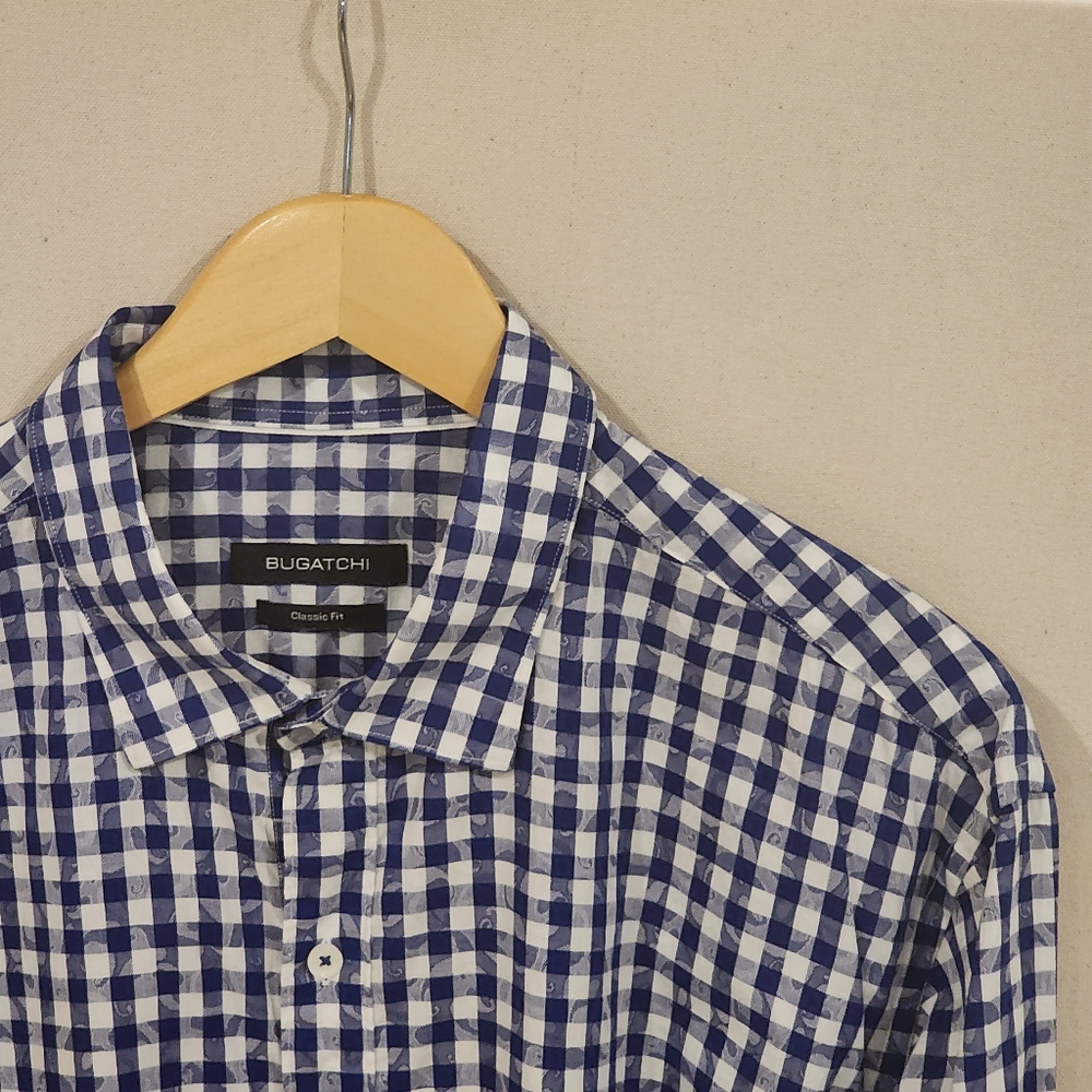 Bugatchi Classic Fit Button Down XL